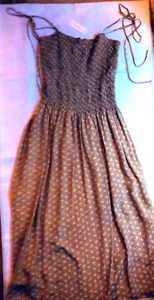 Rebecca Taylor Silk Spaghetti-strap Maxi Dress, Flexible XL /10 - 14 - Picture 1 of 6