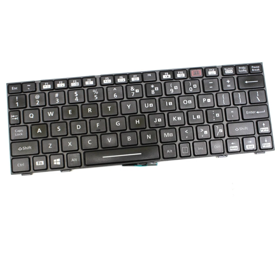Genuine Panasonic Backlit Keyboard for Toughbook CF-18 CF-19 US layout - Image 1 of 2