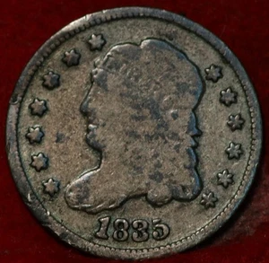 1835 Philadelphia Mint Silver Capped Bust Half Dime - Picture 1 of 2