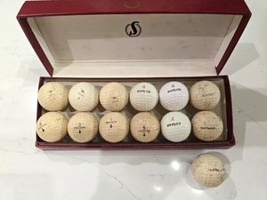 13 VINTAGE GOLFBÄLLE U.A. SPALDING AIR & KRO FLITE FARBEN & ACUSHNET - Bild 1 von 6