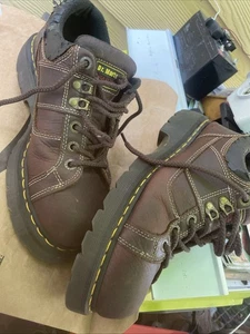 Dr. Martens Industrial Steel Toe Safety Low Boots Men's US Sz9 - Picture 1 of 5