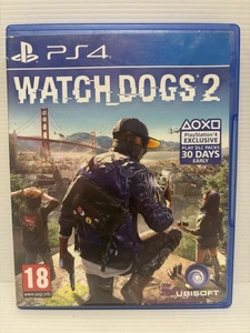 Watch Dogs 2 Playstation 4 PS4 Game Sony Free Postage - Picture 1 of 8
