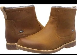 Clarks Comet Frost Gtx Tan Leather Chelsea Boots Size UK 2,5 F EU 35. - Bild 1 von 6