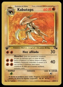 Pokemon Kabutops #24/62 Spanish First 1st Edition Base Set Rare NM - Picture 1 of 2