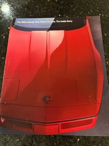1988 Callaway Chevrolet Corvette (C4) Brochure rare! - Picture 1 of 11