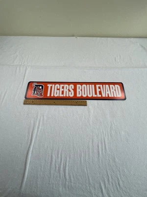 Detroit Tigers Boulevard Street Sign Made In The USA NEW - Image 1 of 2