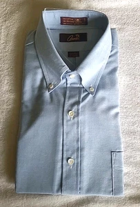 Arnie Herren Oberhemd Langarm 17 32/33 Blau Neu Large Regular Fit - Bild 1 von 11