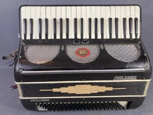 FISARMONICA USATA PIGINI Made In Italy 120 Bassi Vintage Per Iniziare A Studiare - Foto 1 di 19