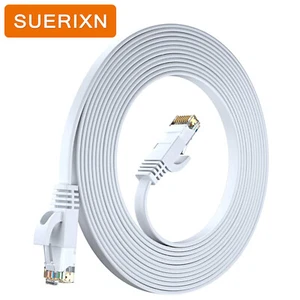 0.1-0.3m Ethernet cable CAT6 RJ45 jumper Network cable Black PCPS5 XBOX switch - Picture 1 of 7