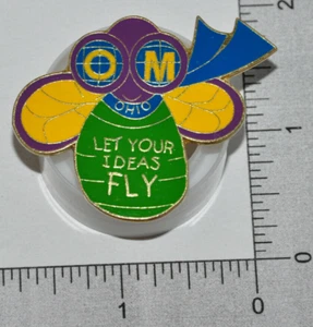 Ohio Odyssey of the Mind Pin OHOM - Let Your Ideas Fly - Picture 1 of 2
