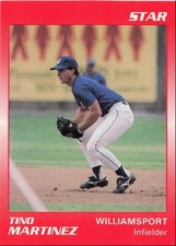 1989 Star Tino Martinez Rookie Williamsport Bills #124