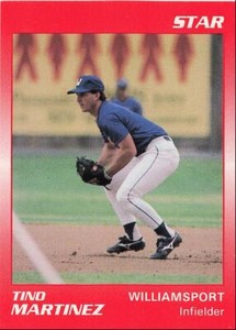 1989 Star Tino Martinez Rookie Williamsport Bills #124