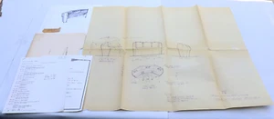 Star Trek IV Reise Heimfilm Bauplan Zeichnung Spocks Studienkonsole Greg Jein - Bild 1 von 15