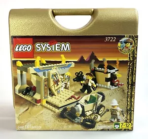 Schatzgrab #3722 LEGO Adventurers Set Neu Versiegelt Gold Etui 1998 Spielzeug R Us - Bild 1 von 13