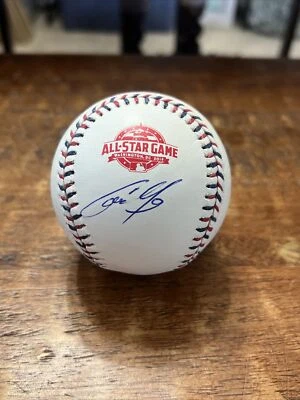 Christian Yelich Signed 2018 All Star Baseball PSA DNA Coa Brewers Autographed - Image 1 of 4