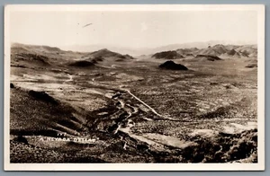 Postcard RPPC c1950s Nevada NV A Nevada Desert Hilltop View - Picture 1 of 2