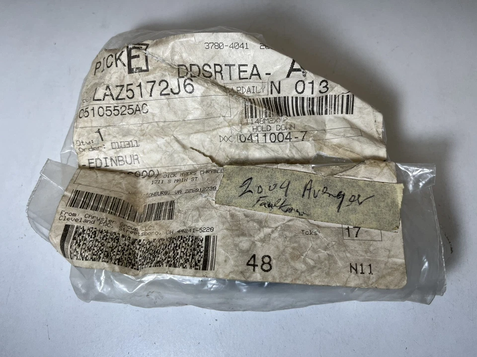 正品 原始设备制造商 Mopar 备用轮胎 保持 07-17 吉普爱国者指南针 道奇口径 — 第 1/4 张图片