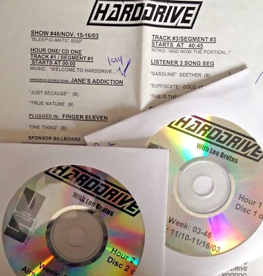 RADIO SHOW: HARDDRIVE 11/15/03 GUESTS: PUDDLE OF MUDD, STP, ILL NINO, SEVENDUST - Image 1 of 3