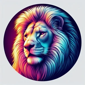 Lion Animal Waterproof, UV Resistant Vinyl Sticker Decal - Picture 1 of 12
