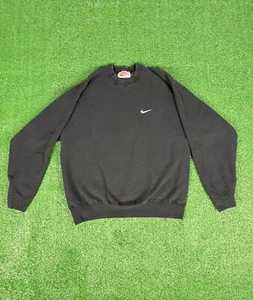 Vintage 1980’s Nike Crewneck Faded Embroidered Swoosh Size XL - Picture 1 of 6