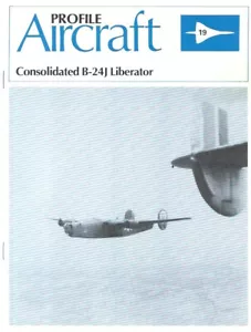 Profilflugzeug #19 konsolidierte B-24J Liberator Zweiter Weltkrieg USAAF-Bomber - Bild 1 von 4