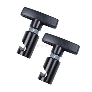 2pcs Car Hood Lift Rod Support Clamp Shock Prop Strut Stopper Retainer Tool BLK - Picture 1 of 20