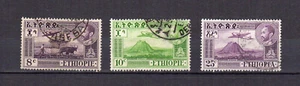 Ethiopie 1947-55 Haïté Sélassié 1er et vues 3 timbres oblitérés /TE1210 - Imagen 1 de 1