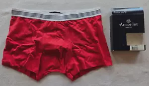Boxer rouge taille 5 marque Armor-Lux (vt) - Imagen 1 de 3