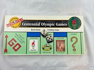 Vintage - 1996 - Centennial Olympics - Monopoly Game - Atlanta - Complete - Picture 1 of 9