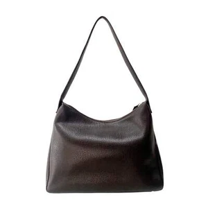 Bolso de hombro de cuero marrón Loewe - Imagen 1 de 18