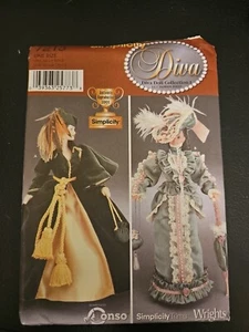 Simplicity Schnittmuster 11 1/2" Barbie Puppenkleidung Auswahl aus 232 60er Jahre + - Bild 1 von 3