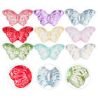  100 Pcs Schmetterling Glasperlen Schmetterlinge Zaubern Schmetterlingsperlen