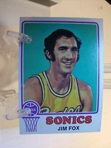 1973-74 Topps Basketball Card   #24 Jim Fox   (86189) - Picture 1 of 2