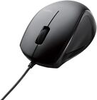 ELECOM Mouse wired M size 3 button laser black M-LS14ULBK