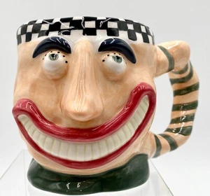 Judie Bomberger Cruz skurrile handbemalte Tasse nie benutzt Teil einer Sammlung - Bild 1 von 8