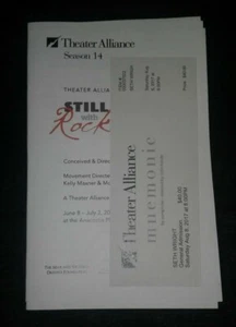 Boleto de teatro Kal Penn Seth utilería usada de producción de sobrevivientes designados (sin certificado de autenticidad) - Imagen 1 de 4