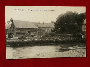 CPA 27 VASCOEUIL (eure) Une grande ferme sur les bords de l'Andelle - Imagen 1 de 2