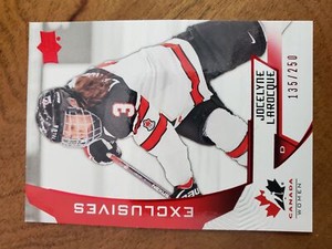 2019 Upper Deck Team Canada Juniors Exclusives 135/250 Jocelyne Larocque #53