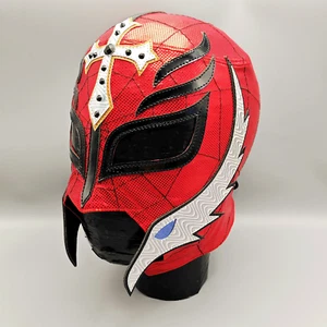 Black Mask Rey Mysterio WRESTLING MASK LUCHADOR MASK WRESTLER LUCHA LIBRE MASK - Picture 1 of 5