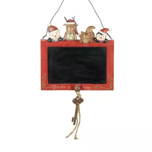 Santa's Friends hängende Kreidetafel mit Nikolausschlüssel - Bild 1 von 1