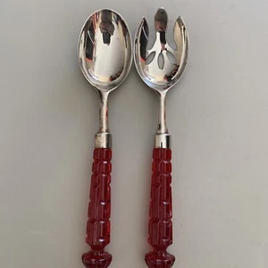 godinger dublin serving fork and spoon - Picture 1 of 2