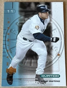EDGAR MARTINEZ HOF 2002 UPPER DECK OVATION Card #10 NM-MT Condition - Picture 1 of 2