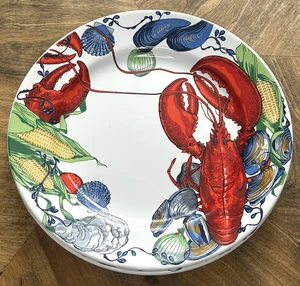 SEAFOOD FEST 1 Dessert-/Salatteller 8" Youngberg & CO Hummer Louisiana Orleans - Bild 1 von 2