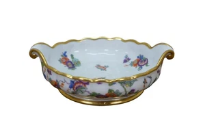 Thomas Bavaria Art Deco Floral Chinoiserie Porcelain Candy Dish Compote 7" - Picture 1 of 13