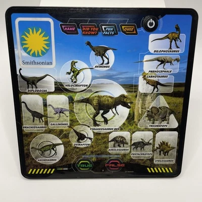 Tableta Smithsonian Kids Dino Kidz Delight 2011 Dinosaur Facts K1148 electrónica Foto 1 de 4