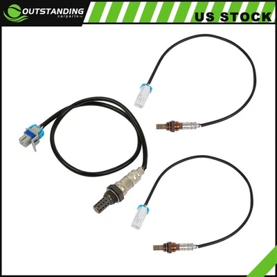 ?3 piezas aguas arriba y aguas abajo para Cadillac DeVille Eldorado 2001 2002 sensor de oxígeno Foto 1 de 4