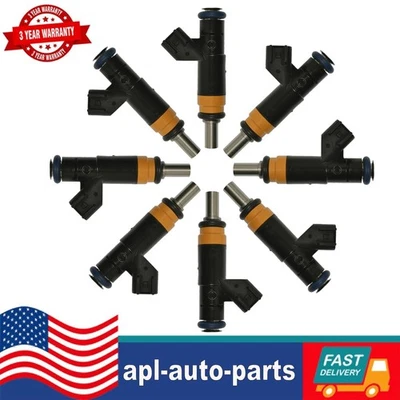 Inyectores de combustible 8 piezas para Dodge Challenger 2008-16 Durango 2011-2018 Magnum 06-08 Foto 1 de 4
