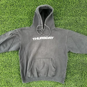 Thursday Band Pullover Hoodie Jacket Sz L Vtg Y2k Emo Post Hardcore Scene - Picture 1 of 11