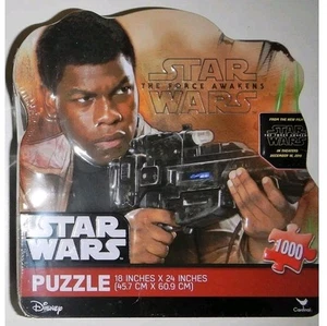 Disney Star Wars The Force Awakens Finn 1000 Pc Puzzle In Tin New Sealed - Picture 1 of 2