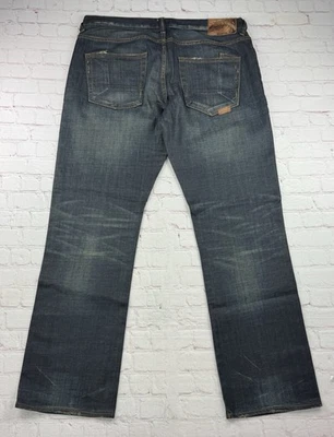PRPS Barracuda Distressed Blue Denim Jeans Mens Size 38 - Image 1 of 4